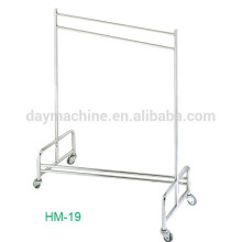 2015 commercial stainless clothes hanger, all kinds clothes hanger rack,hot sale clothes hanger stand